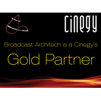 Broadcast Architech Gold Partner de Cinegy